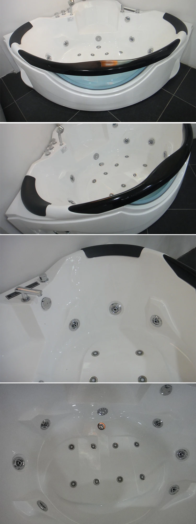 Bathroom corner heart shaped cheap indoor whirlpool hot bath tubs bathtubs with cheap prices