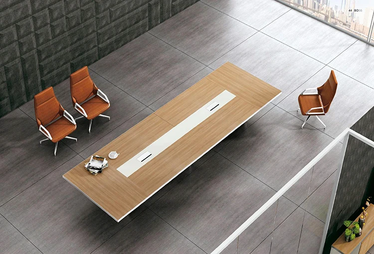 China Factory 10 Person Seater Modern Office Conference Table Meeting Conference Room Table Furnitur