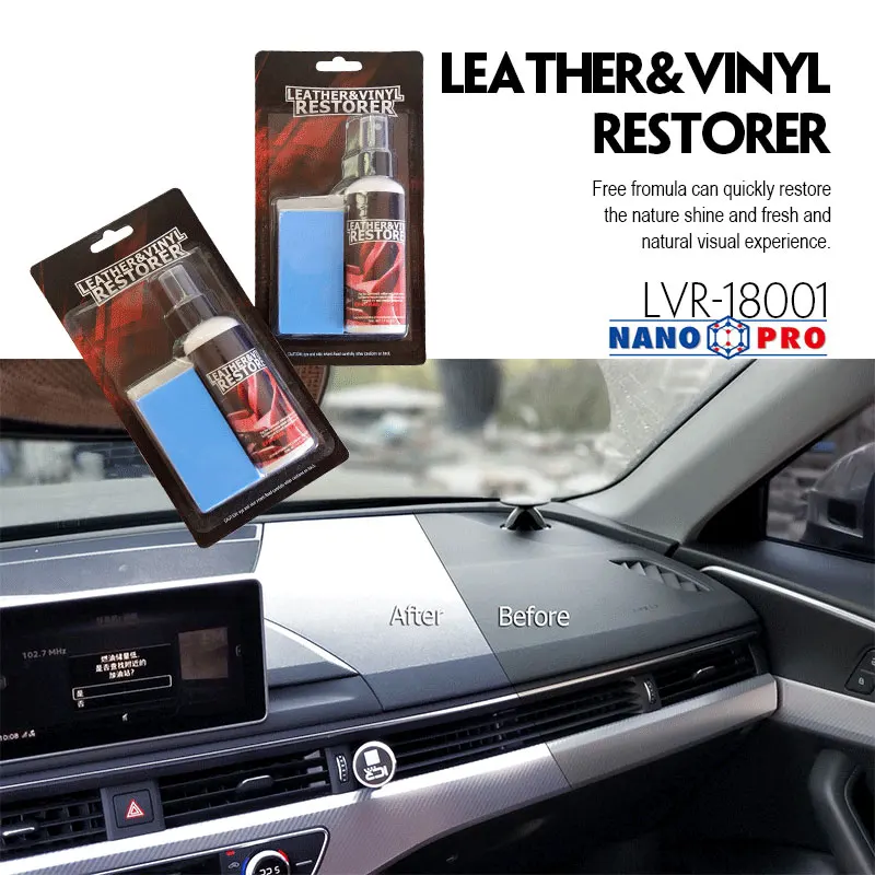
LEATHER&VINYL RESTORER Car interior refurbished LVR-18001 Auto interior spray 