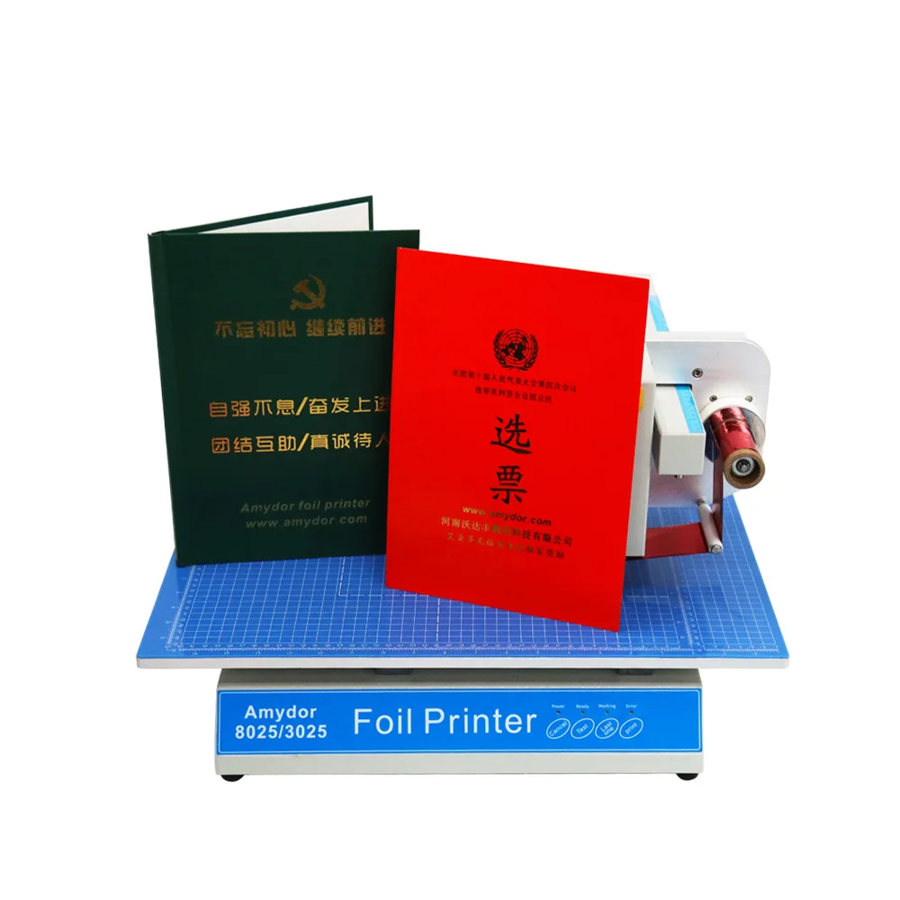 Vinica Digital Menu Cover Thesis Cover Hot FOIL Stamping Machine