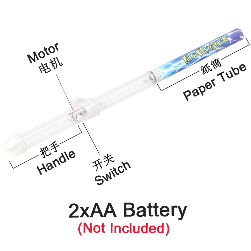 Уникальные игрушки, веселая Летающая палочка, Волшебная левитационная палочка, научный набор, игрушки, электрическая статическая палочка с 10 летающими фигурами