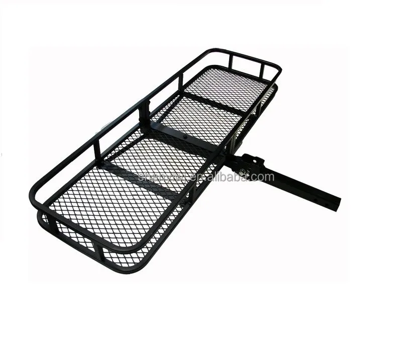 folding hitch cargo carrier