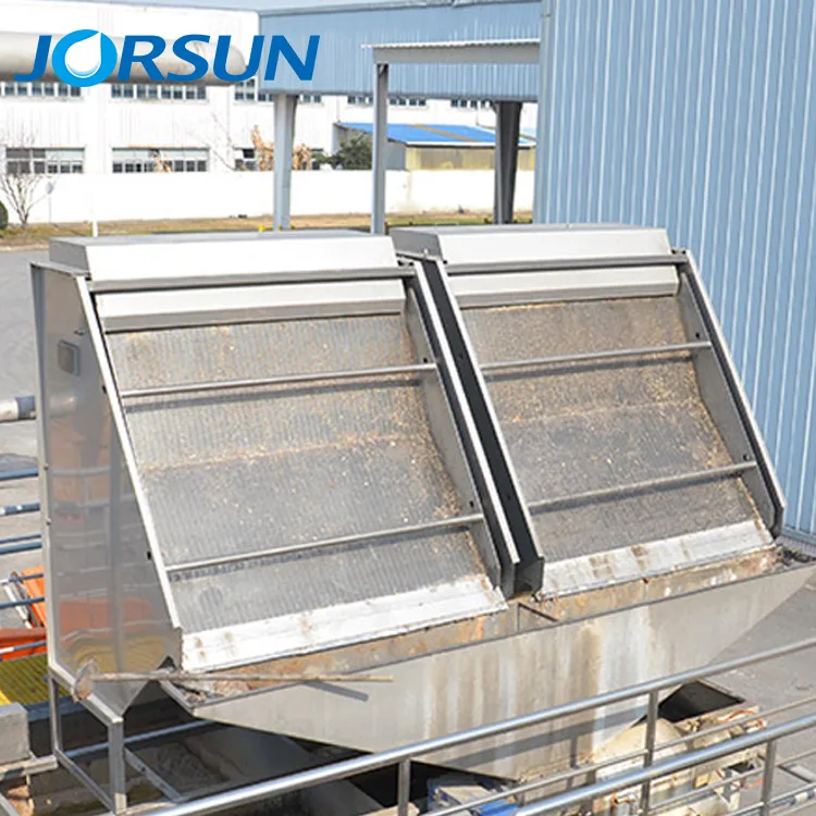 Static Sieve Bar Screen for Chemical Processing Wastewater Treatment