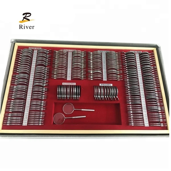 JSC-266-X Optical Trial Lens Set - 266pcs Complete Plastic