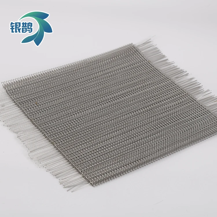 Stainless Steel INJOR Wire Mesh Conveyor Belt Stainless Steel Chain Conveyor Belt Mesh Airport Conveyor Belt