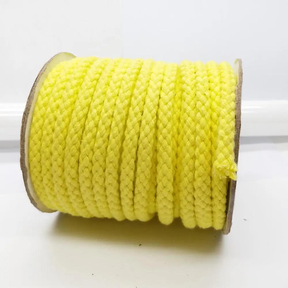 Custom Soft and Durable Wholesale 4Mm Braided Cotton Rope 1 Inch for Sale