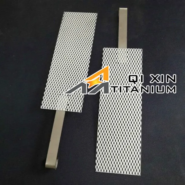 
Титановый анод для электролиза раствора NaOH или KOH 