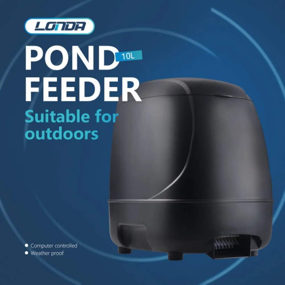 outdoor automatic fish feeder