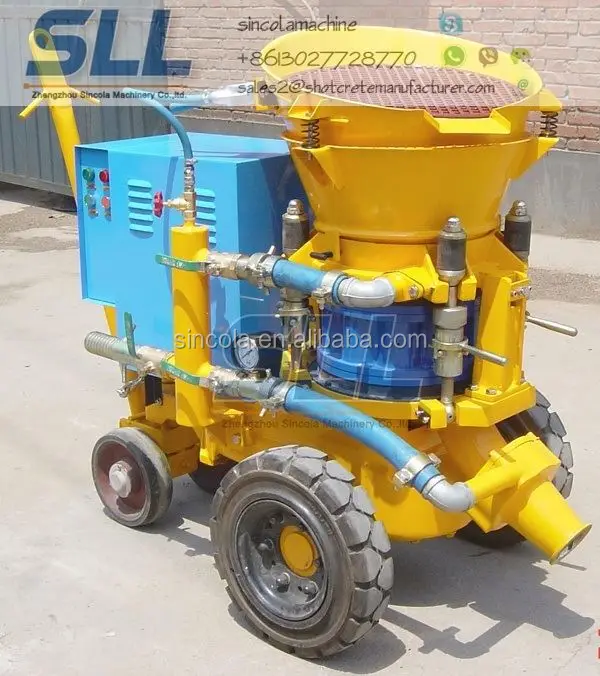 7-9M3 с электрическим приводом Для Торкретирования Бетона насос