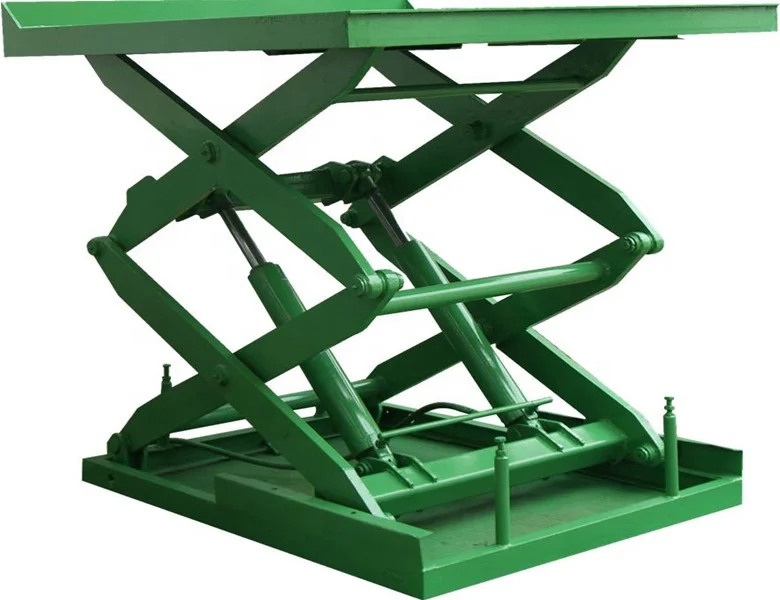 5 Ton Hydraulic Freight Elevator Unmovable Scissor Elevator