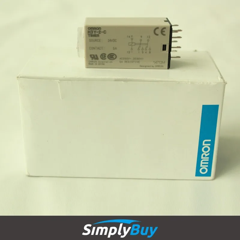 Original Omron Time Delay Relay Omron H3ba Timer