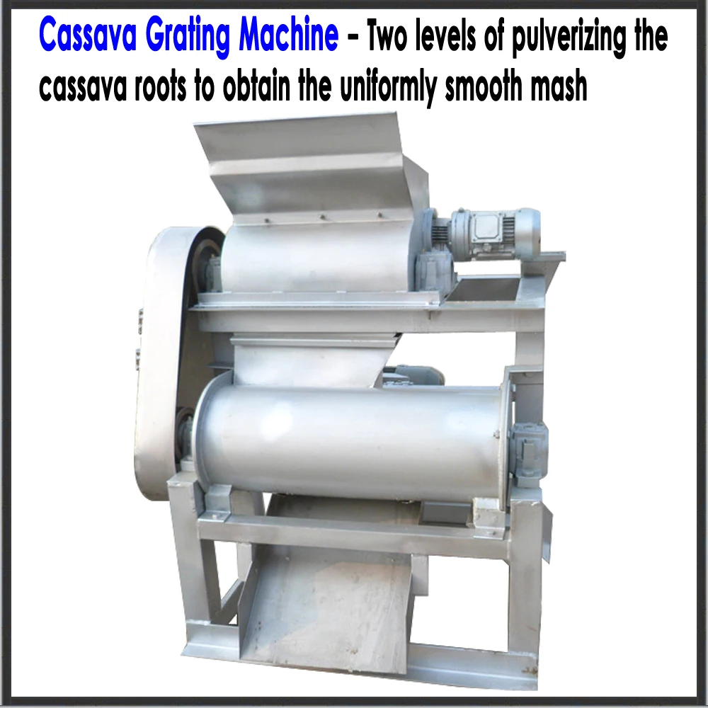 20 Tons Small Scale Cassava Flour Milling Machine Breakfast Meal Processing Plant