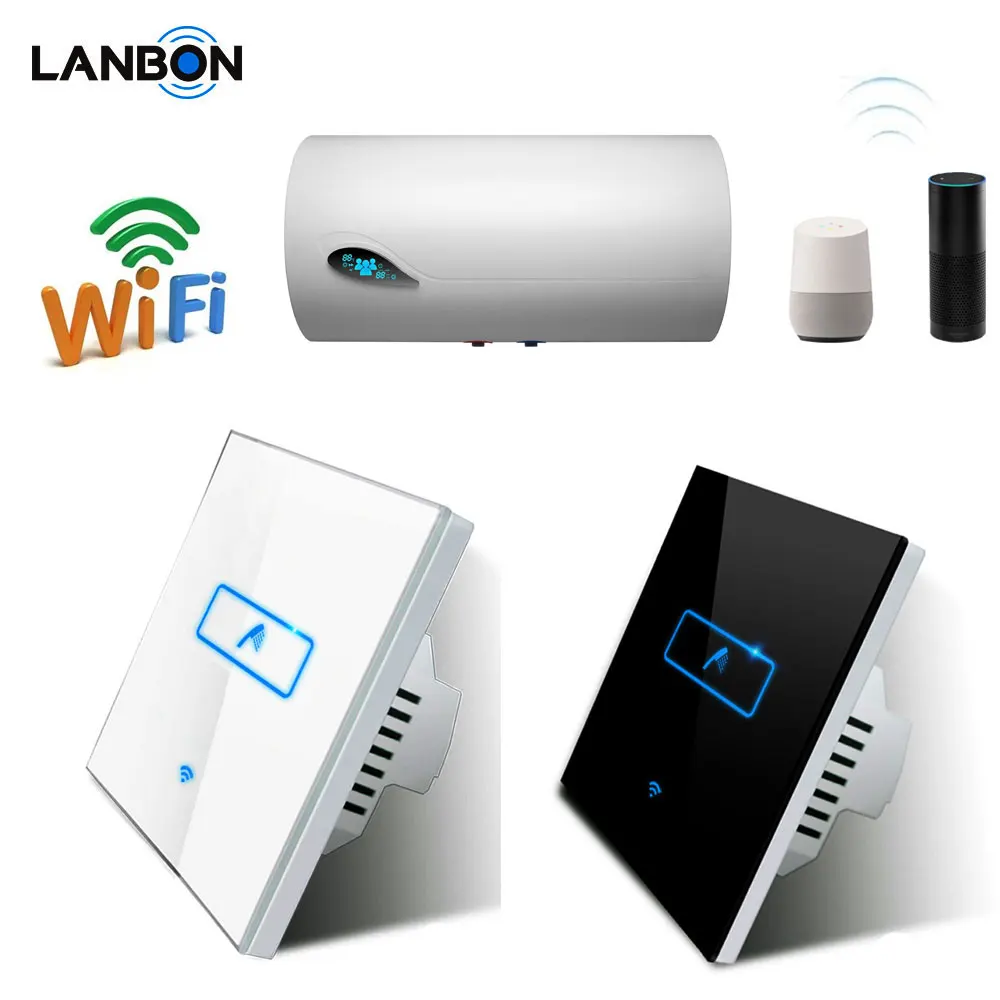 Переключатель Lanbon с Wi-Fi для системы умного дома настенный выключатель водонагревателя дистанционное управление переключатель электрического котла функция