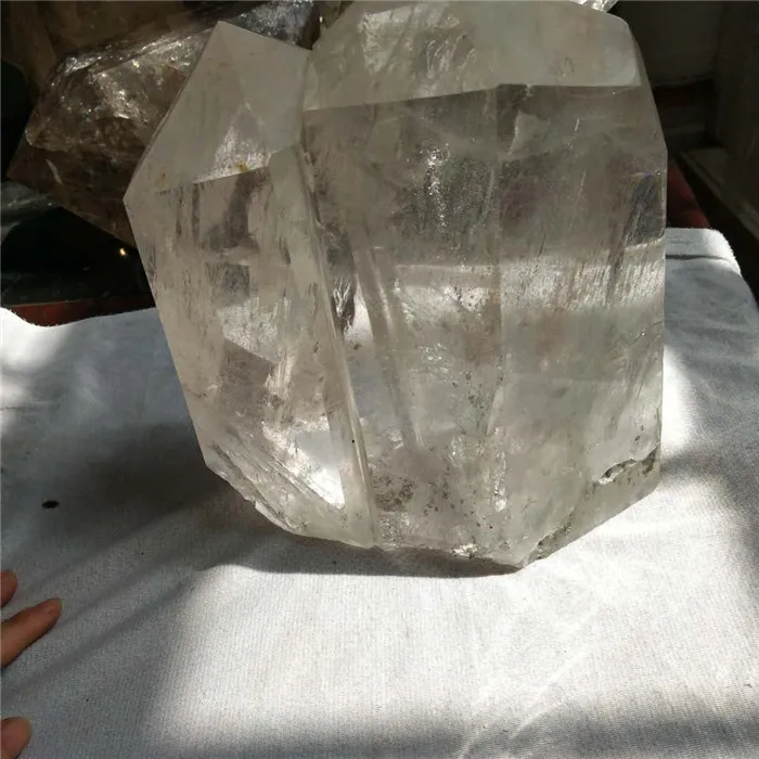 30lb Large Rock Crystal Cluster Blocks,  Quartz  Crystal  Wand