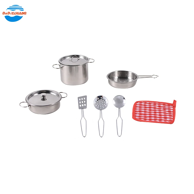 steel kitchen play set