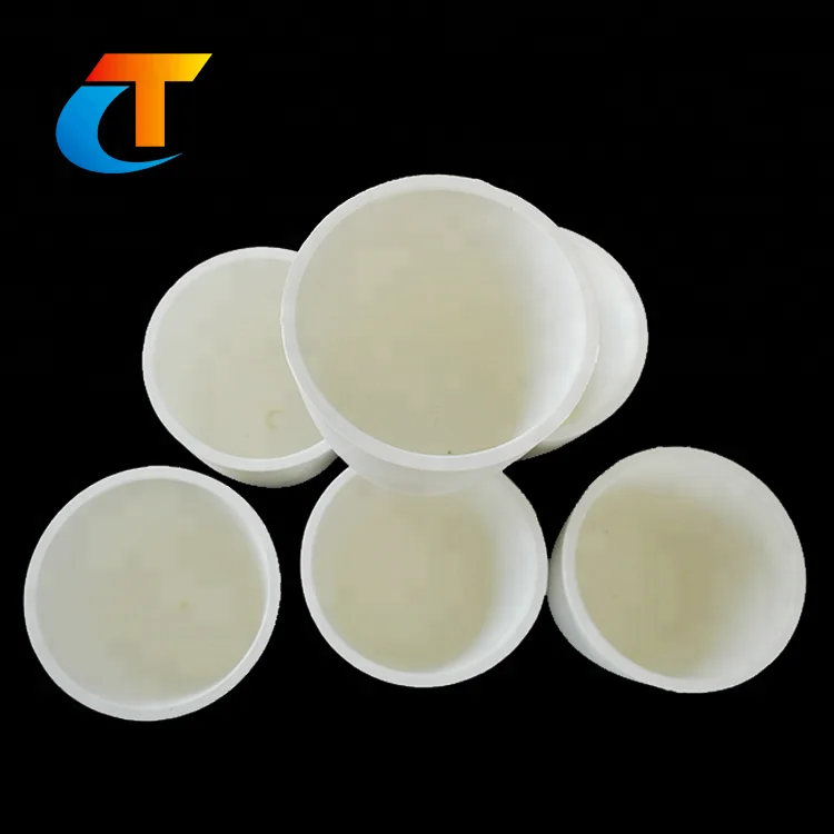 Laboratory High Pure Zirconia Ceramic Crucible for Melting Platinum