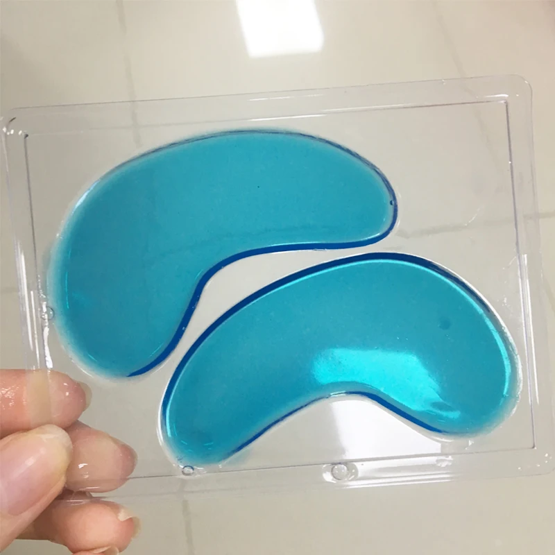 Private Label Custom Shape Muti Color Collagen Crystal Hydrogel Gel Eye Patch Under Eye Mask