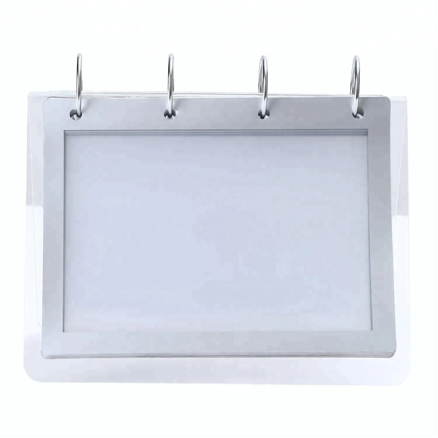 Автономный акриловый Настольный календарь с кольцевой