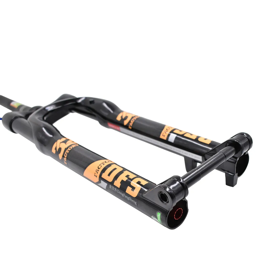 Carbon DFS air Fork DFS-RLC-TP-TC-15X100 Bicycle Suspension Fork  Mountain Bike Rebound Adjust 26-29er