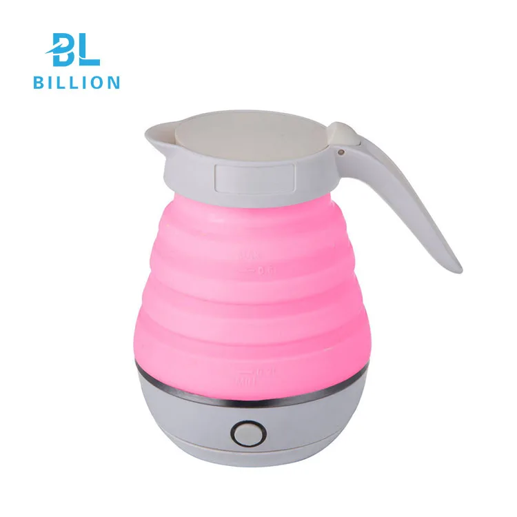 New Design Smart Portable Mini Transparent Travel Foldable High Speed Electronic Hot Water Electric Kettle