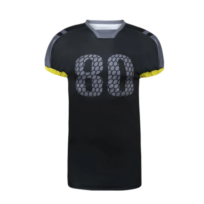 Sublimation Football Team Jersey Set Custom American Football Wear Customized Designs Shirts & Tops Sportswear for Adults Unisex