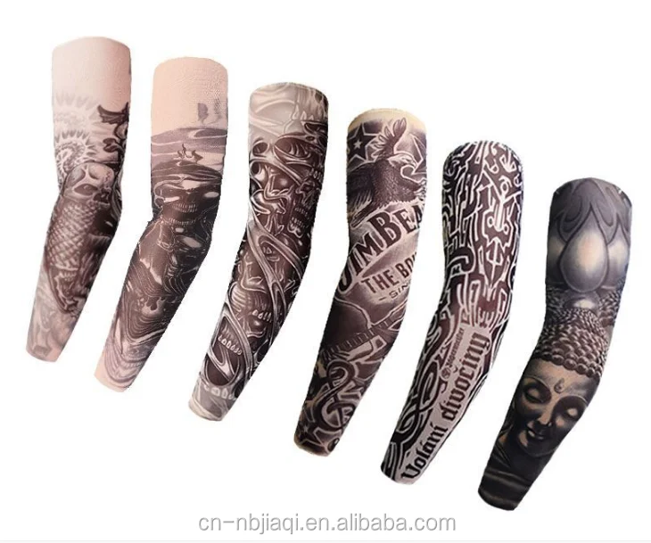 Details about   Tattoo sleeve with sun protection，3 pairs are cheaper must take 3pairs or more 