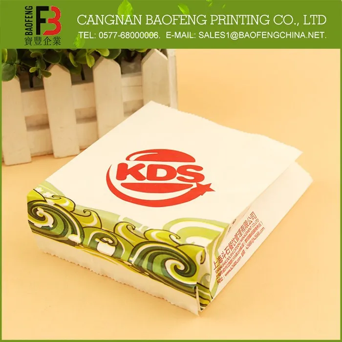 
 Новый стиль высокое качество ресторан бумажный мешок  