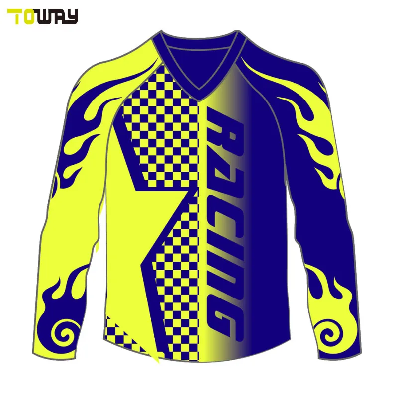 Mesh Blank Design Your Own Motocross Jersey