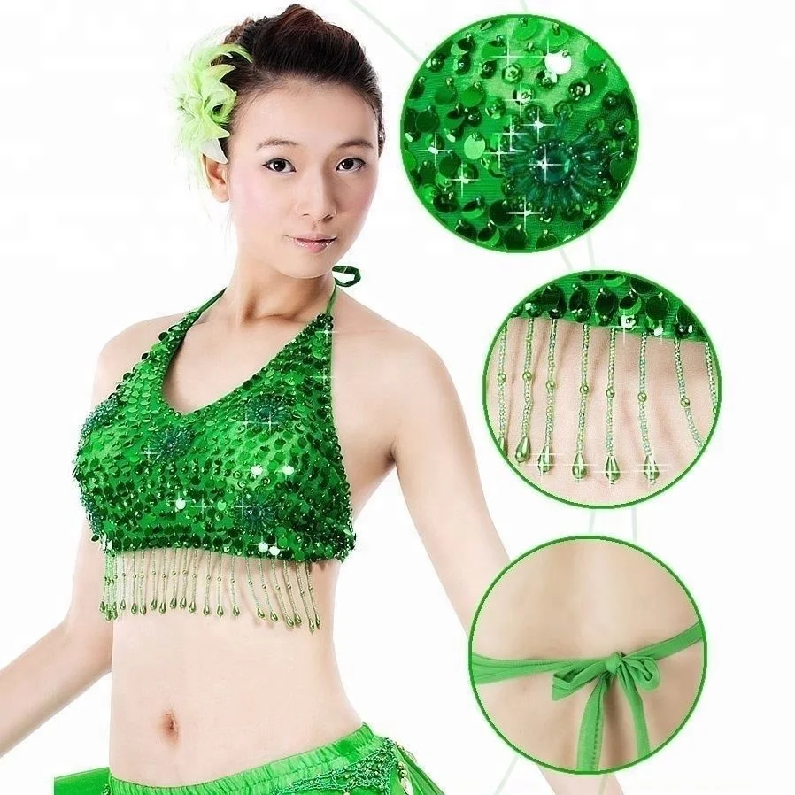 bestdance sequin bra top belly dance