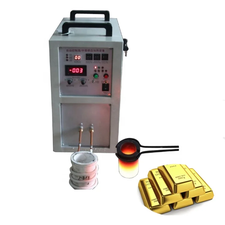 1-3kg Portable Gold Melting Furnace - JXSC Machine