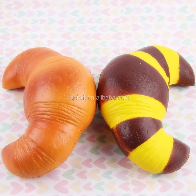 2017 Лучшая Цена Круассан Squishy Медленным Повышением Искусственная Товаров Со Склада