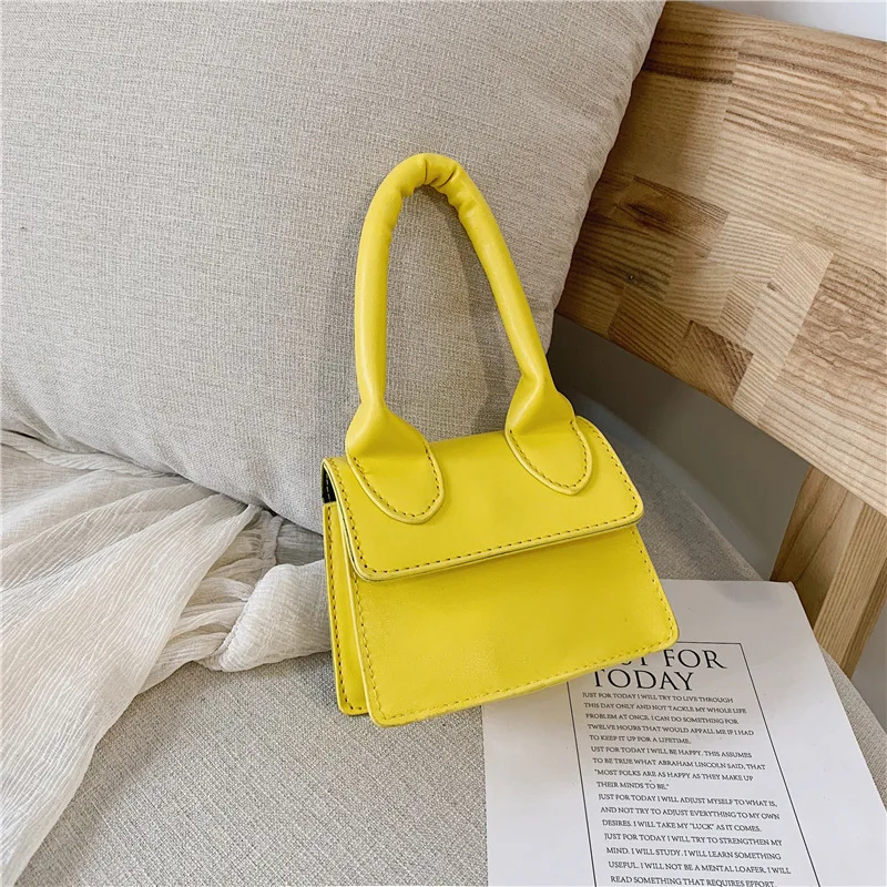 MINI COCO PURSE Crossbody Handbags (Yellow) - COOL KIDS BKLYN BOUTIQUE LLC