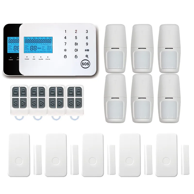 Factory Price GSM Intelligent Auto Usage Home Security GSM Alarm System