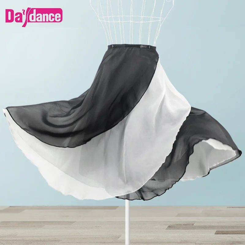 Jupe Ballet Tulle Mousseline Longue - 63cm - Ceinture à Nouer - 100% Polyester - Danse/Déco