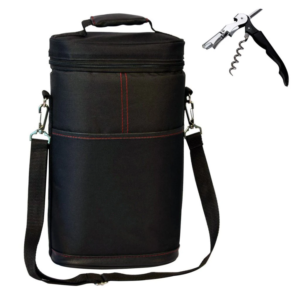 wine bottle travel bolsa