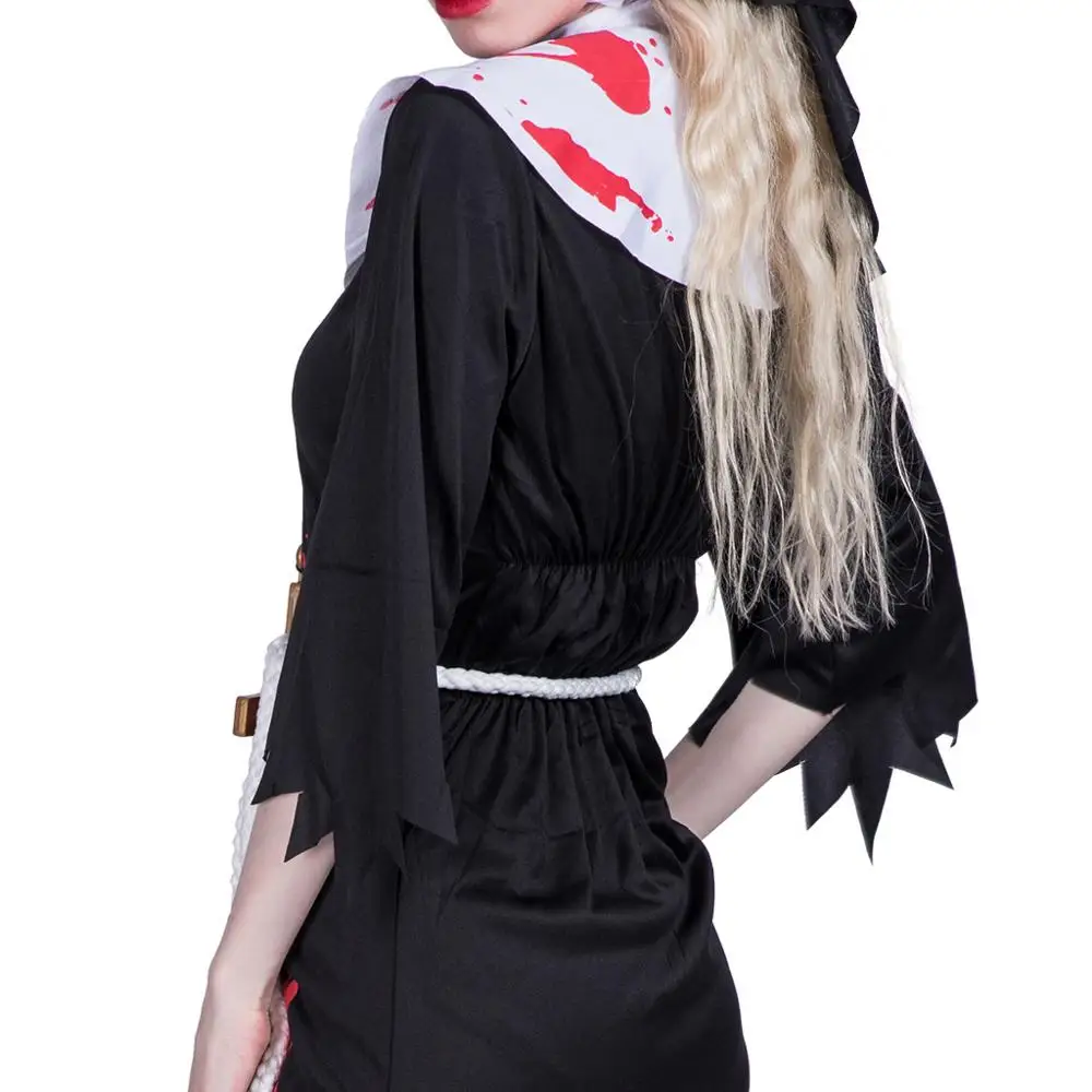 Source Halloween Zombie costume sexy nun costume on m.alibaba.com