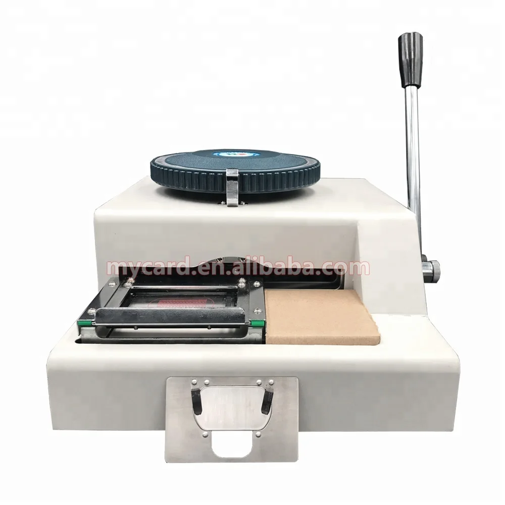 52d Manual Steel Dog Tag Embosser ID Card Military Embossing Stamping  Machine for sale online
