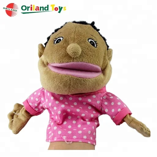 Factory Price Wholesale OEM Funny Face Finger Puppet Toys Handmade PVC Plastic Personality Puppet Toys