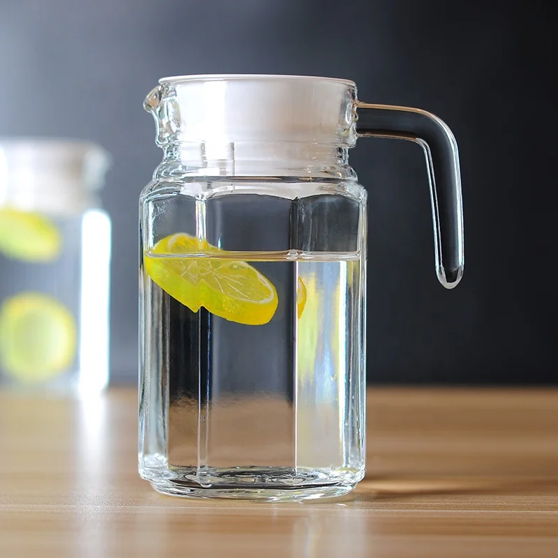 0.5l cheap fridge glass juice pitcher