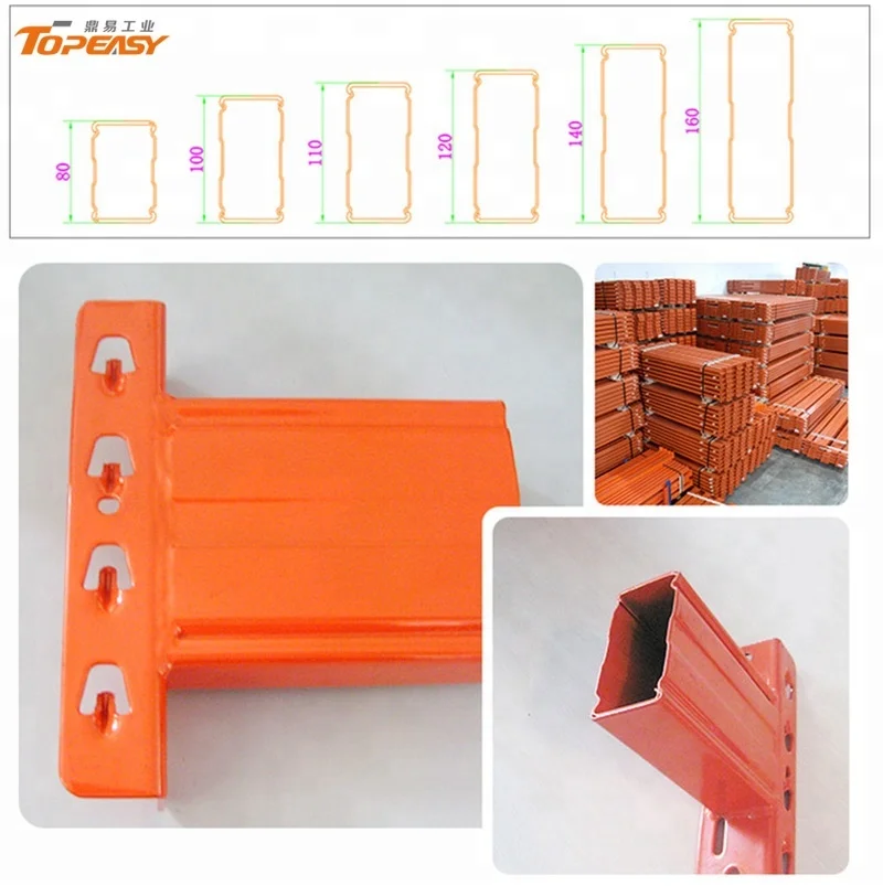 Customized Heavy Duty Cold-rolled Steel Pallet Racking System Rack Hs Code for Storage Racking