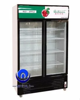 used commercial display refrigerator