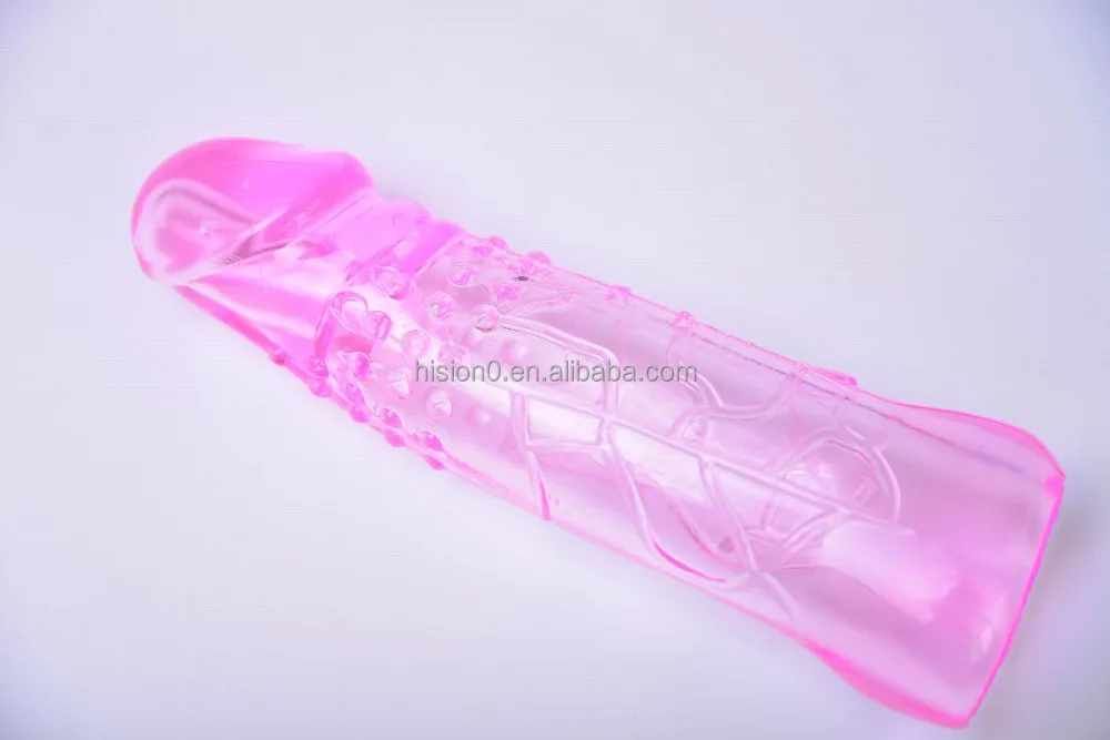 7cm Enhanced Crystal Dong Extension Stretchable Cock Prelong Enhancer