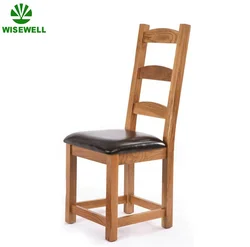 time honored ladder back solid kiln-dried wood mortise tenon construction dining chair