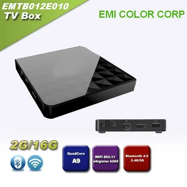 Deca Core  Android 13.0 Mini PC Set Top TV Box 2G/8G 2.4G/5G WIFI 802.11n BT , Gigabit Lan