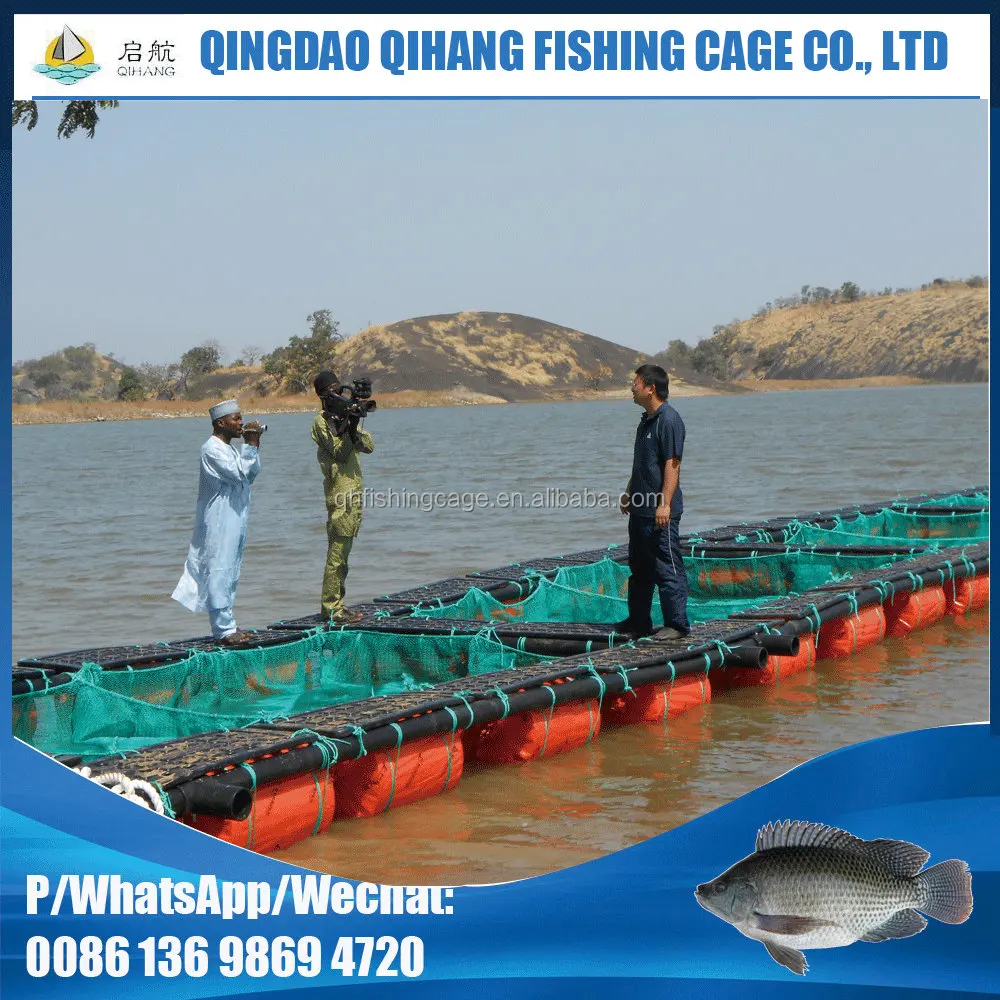 Buy Aquaculture Traps Product Type, Fish And Fish Farm Use Floating Fish  Cage from Qingdao Qihang Fishing Cage Co., Ltd., China