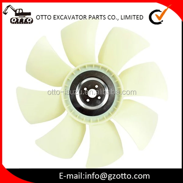 ISUZU用4BG1Dieselエンジンファンブレード897161616000