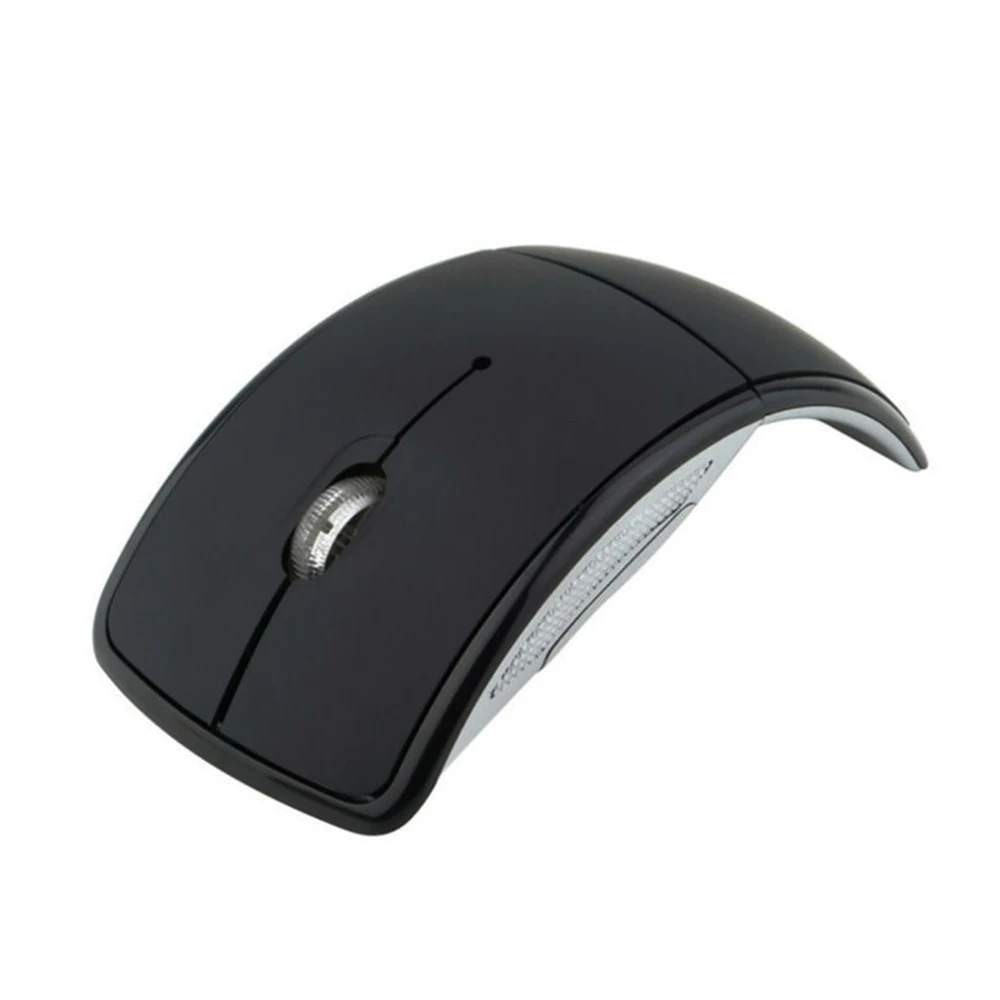 Best Cheap Foldable Optical Wireless Mouse 2.4GHz USB Interface Ergonomic ABS Mini Design for Laptops and Desktops