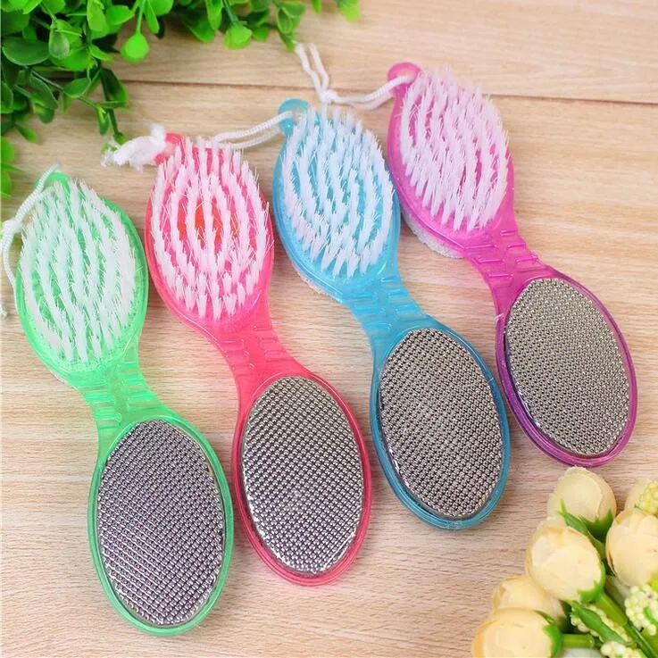 1PC Foot Care Tool 4in1 Foot Pumice Stone Dead Skin Remover Brush Pedicure  Grinding Tool Treatment Dead Skin Remover Tools