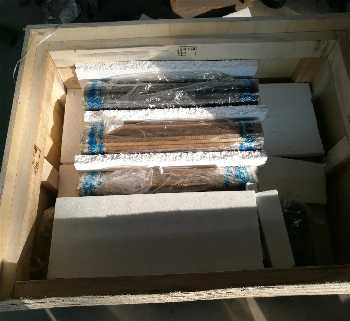 Factory Customized Spare Parts of Instant Noodle Machine  Stainless Steel Instant Noodle Slitter for DAHUA Noodle Machine