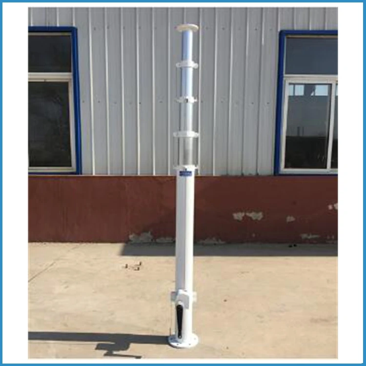 
10 м Военная портативная легкая лебедка вверх телескопическая мачта для ТВ радиоантенны 